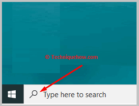 Click on search icon