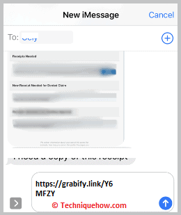 Click on send button
