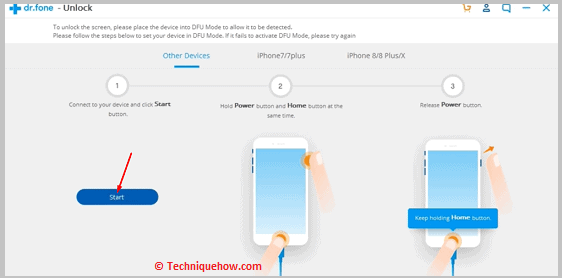 Click on start now