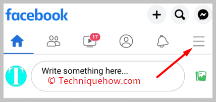 Click on the Three lines option from