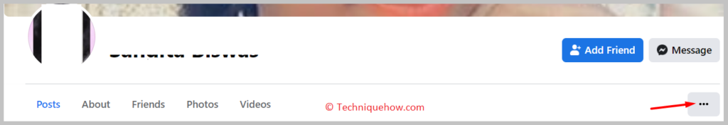Click on the three dots icon beside