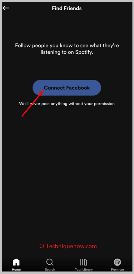Connect your Facebook Account