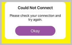 Due to Poor Internet Connection