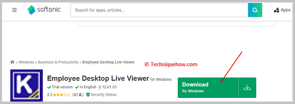 Employee Desktop Live Viewer