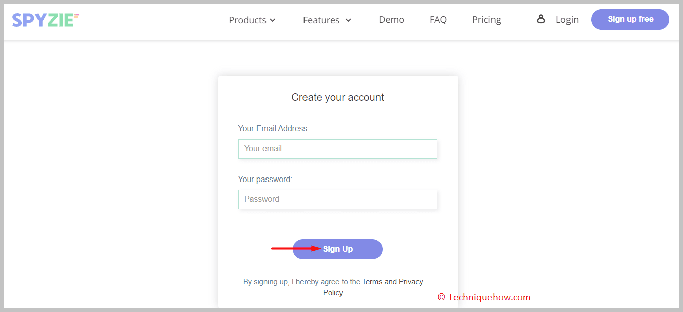 Enter your email address