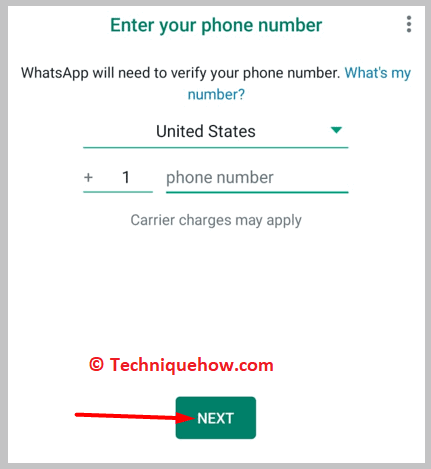 Enter your second phone number