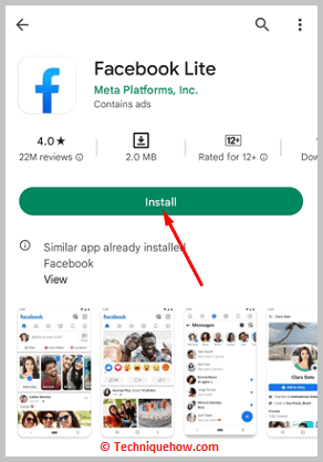 Facebook Lite