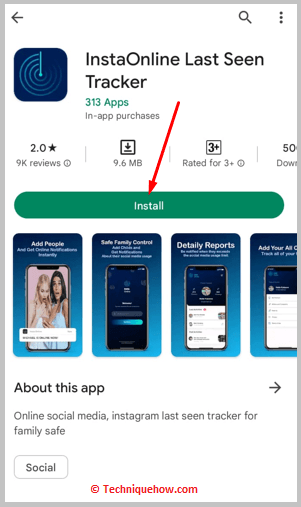 Install Insta Online Last Seen Tracker
