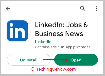 Install LinkedIn & Login