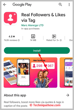 Install Real Followers