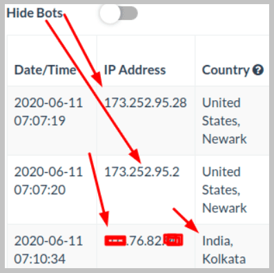 Know-Your-Visitors-location