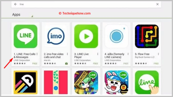 LINE application