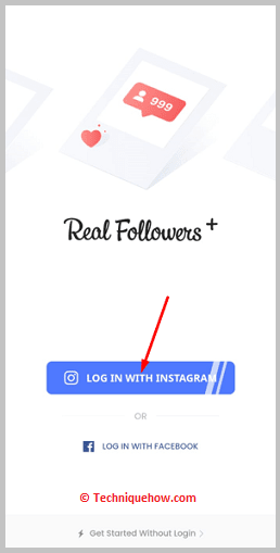 Login with instagram