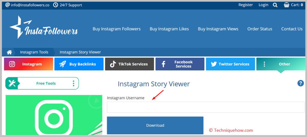 Next, enter the username 1