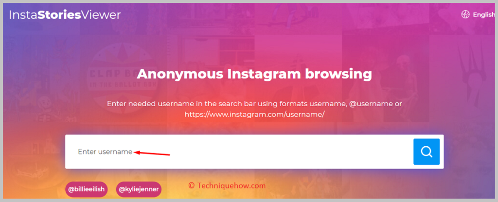 Next, in the search bar