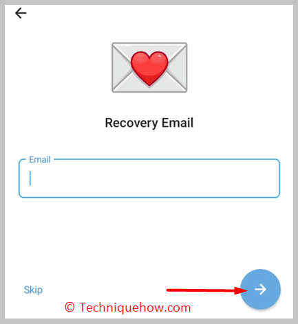 Provide your recovery mail 