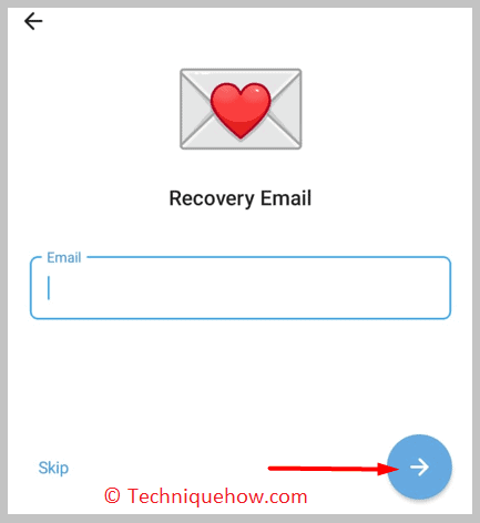 Provide your recovery mail