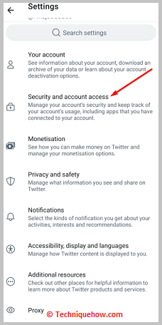 Security and account access