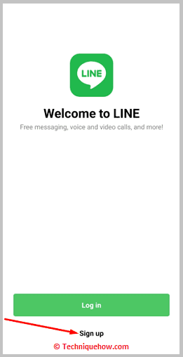 Sign up for a new account