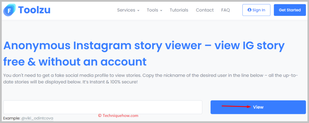 Then click on the View button 12
