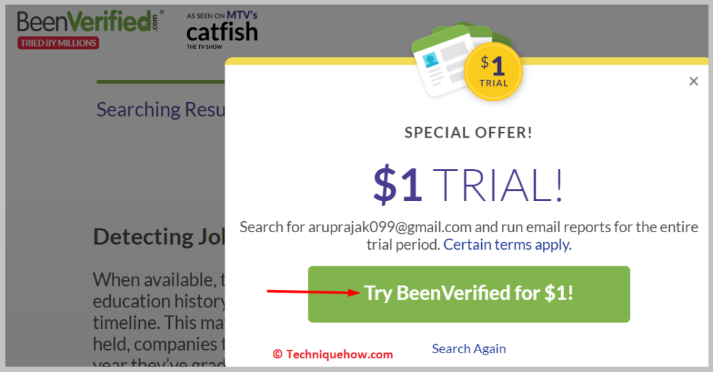 Then you have to pay $1 for a 7-day free trial