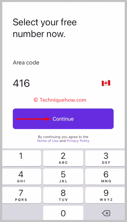 area code