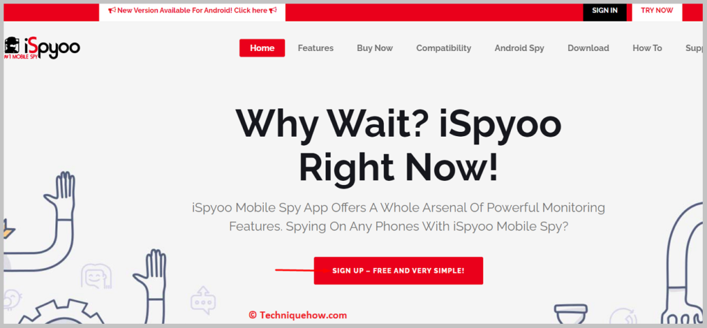 click on SIGN UP-FREE AND VERIFY SIMPLE
