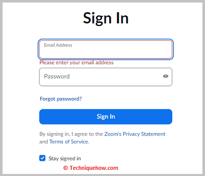 login zoom