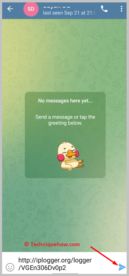 send it telegram