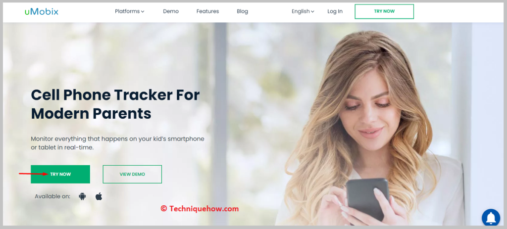 you need to click on Try now