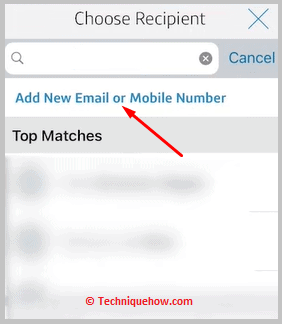 Click on Add New Email