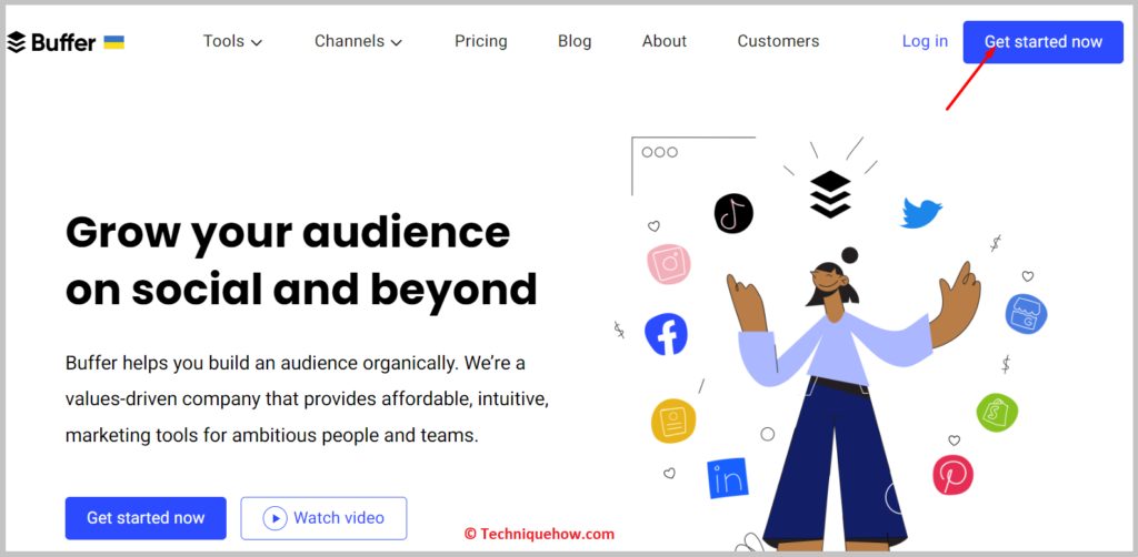Click on Get Started now