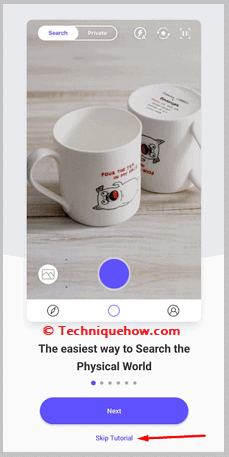 Click on Skip Tutorial
