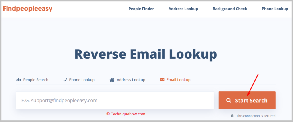 Click on Start Search