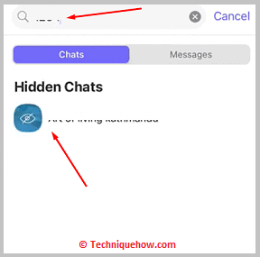 Click on chat