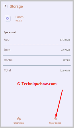 Click on clear cache