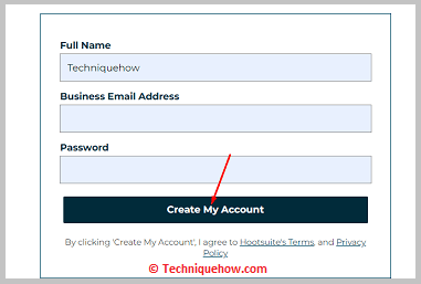 Click on login button