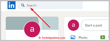 Click on search bar