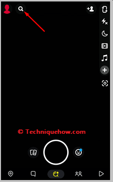Click on search icon