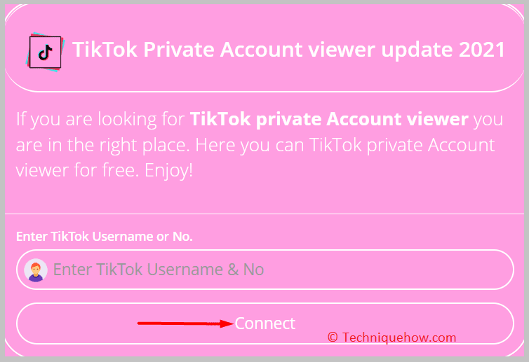 Click on the Connect button