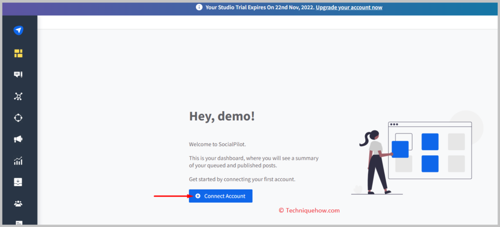 Click on the Connects Ads Account