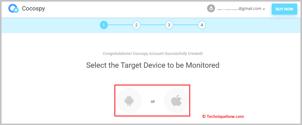 Cocospy on the target device