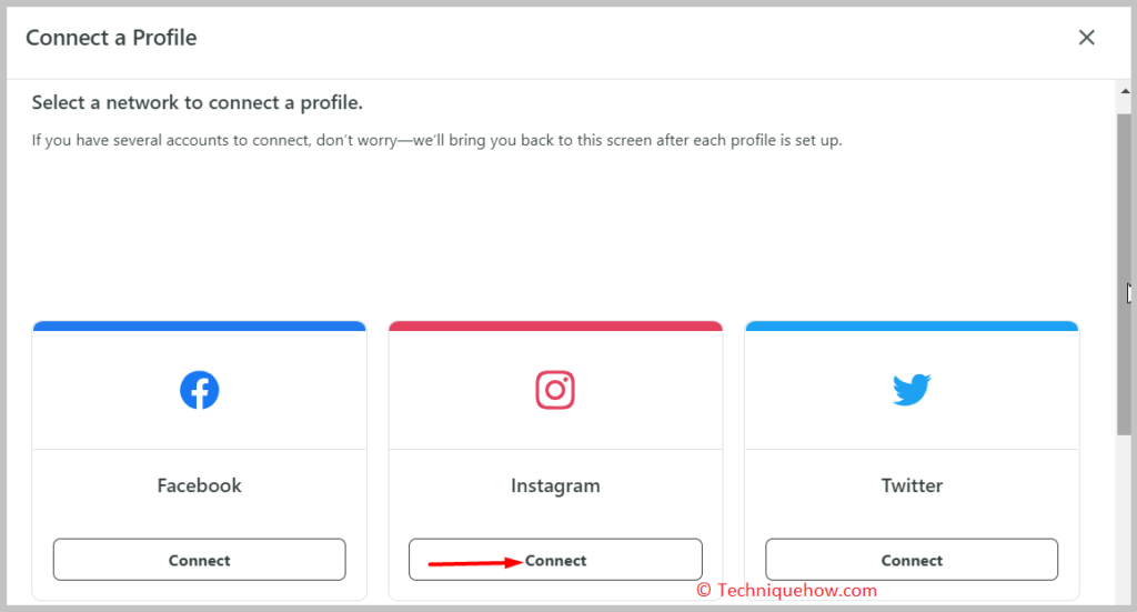 Connect your Instagram account