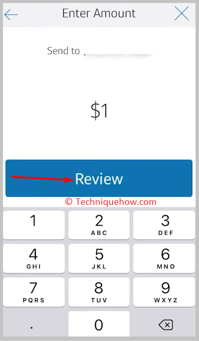 Enter Amount & Review