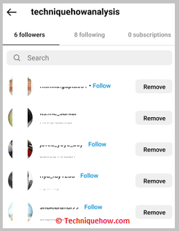 Followers Are Random and fake