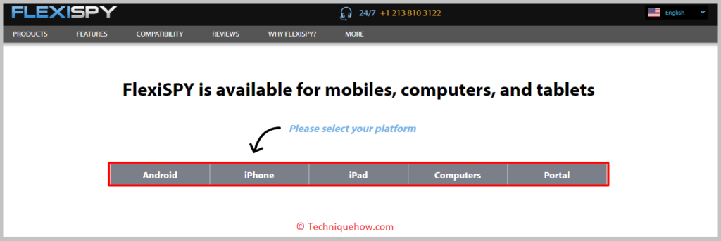 It will ask you to select a platform