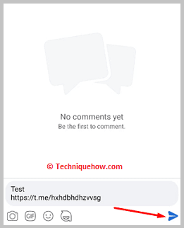 Leave Channel Link in Comments