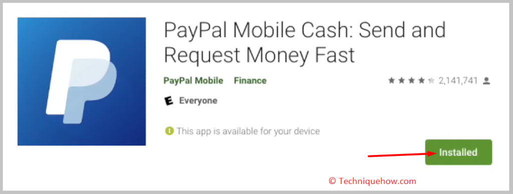 Open PayPal App