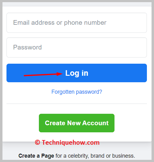 Person Comes Back to Normal After Login