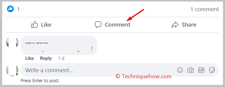 Random Comments on Posts